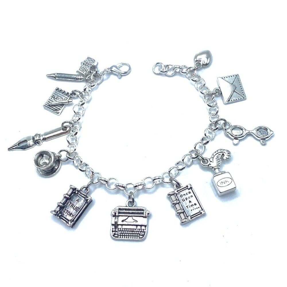 Writer Charm Bracelet Author - Picture 7 of 8